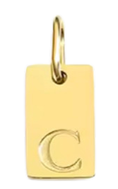 Signature Letter Charms