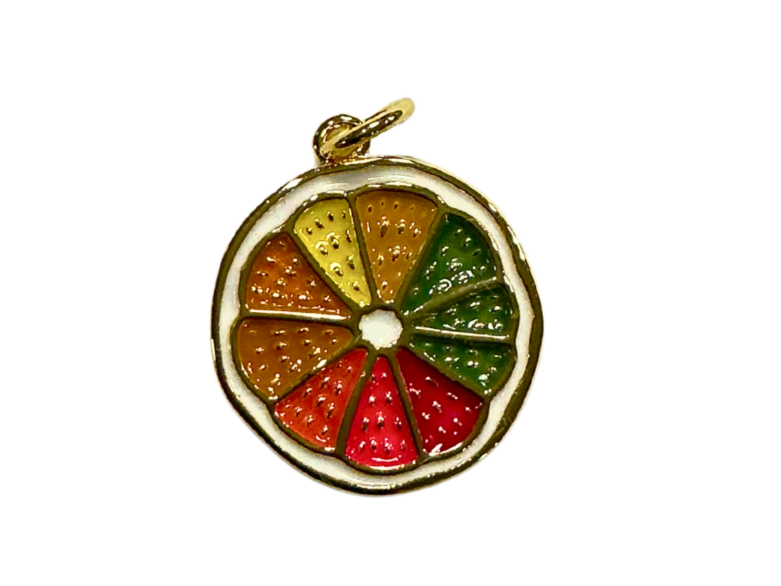 Orange Color Charm