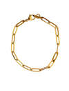 Golden Luxe Paperclip Bracelet