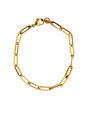Golden Luxe Paperclip Bracelet