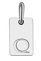 Silver Signature Letter Charms