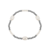Silver Pearl Bracelet