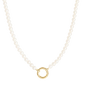 Gold Pearl Necklace