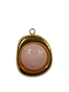 Pink Oval Charm