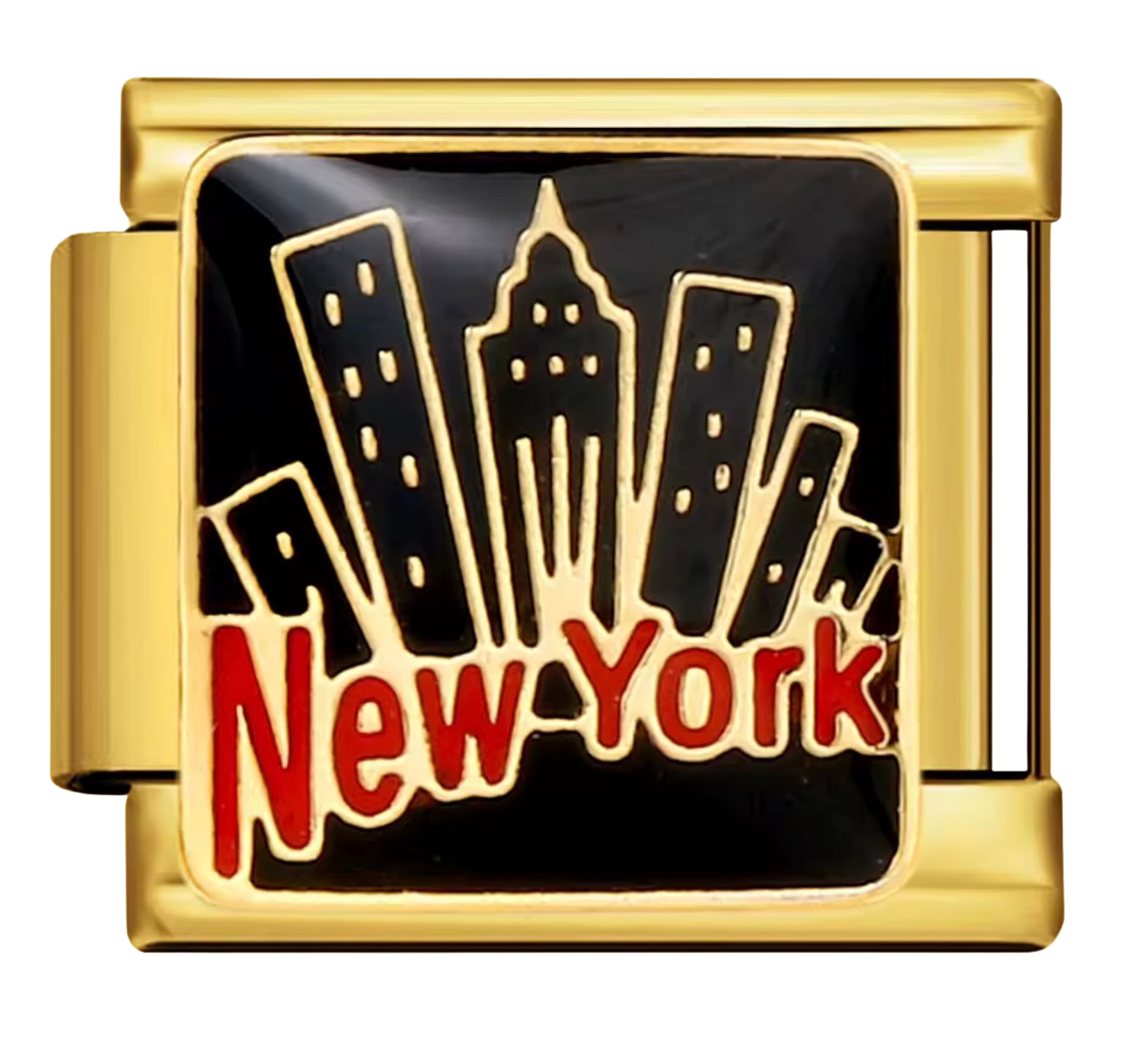 🗽 New York City Skyline Italian Charm