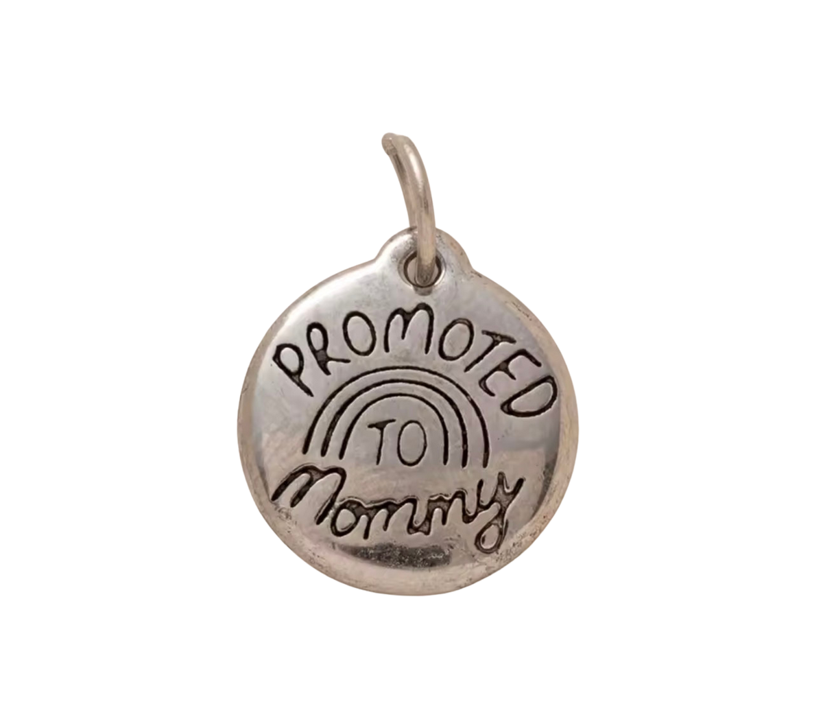 Promoted to Mom Charm