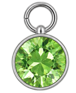Silver Birth Stone Charms