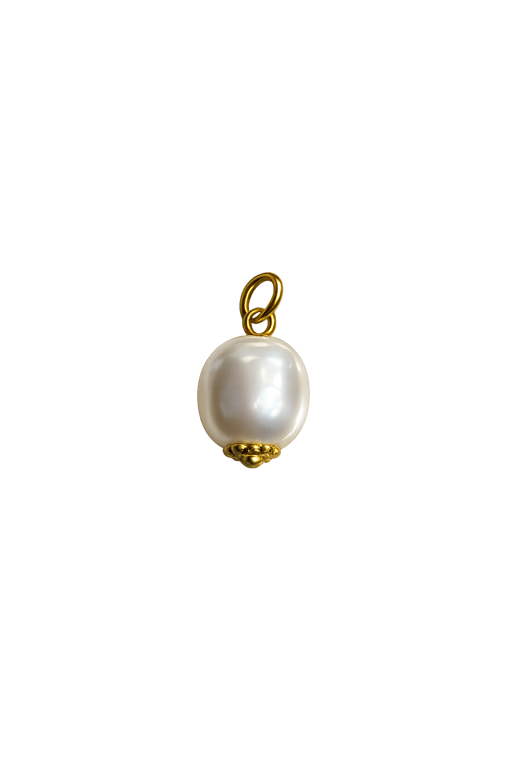 Chunky pearl charm