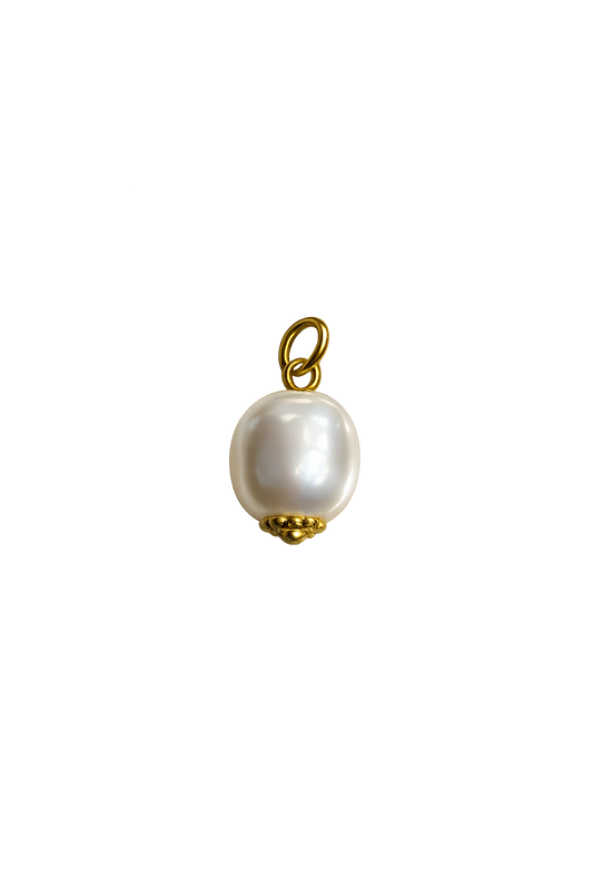Chunky pearl charm