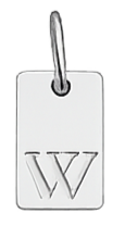 Silver Signature Letter Charms