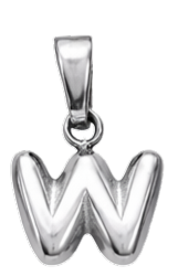 Silver Puffy W