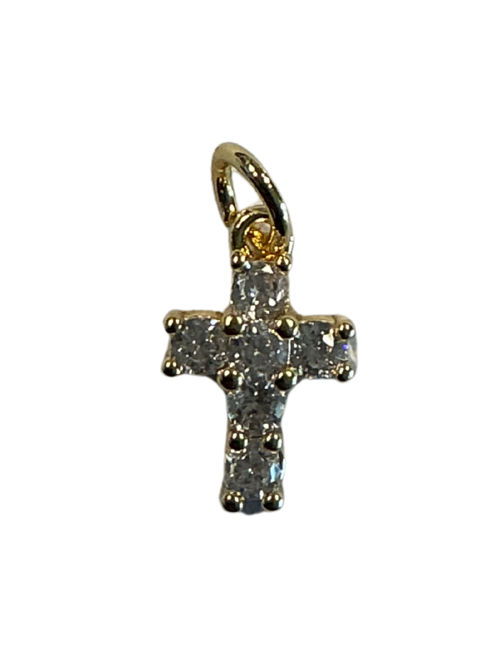 Faith Sparkle Cross Charm