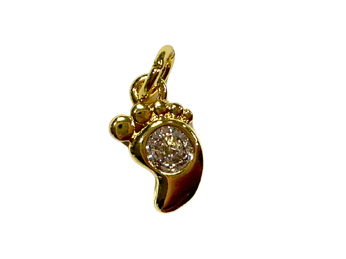 Little Miracle Foot Print Charm