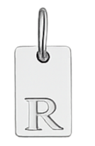 Silver Signature Letter Charms
