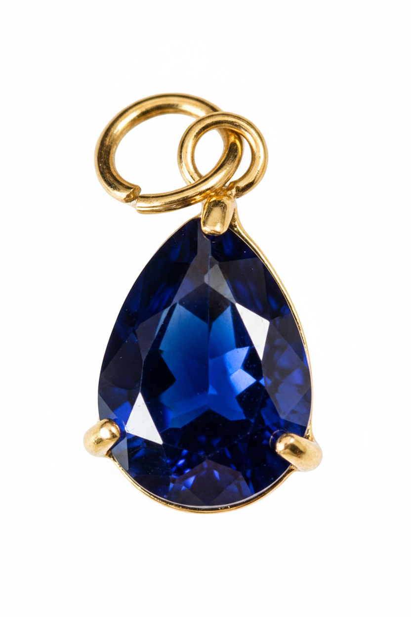Teardrop BirthStone Charm