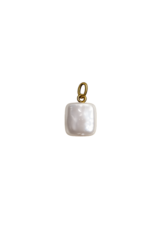Petite pearl charm