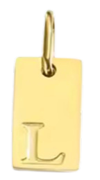 Signature Letter Charms