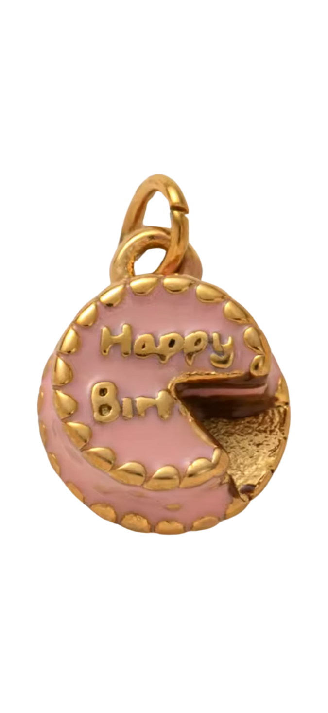 Birthday cake Charm