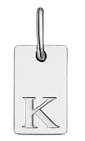 Silver Signature Letter Charms