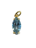 Blue Crystal Drop Charm
