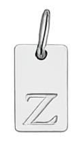 Silver Signature Letter Charms