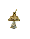 Crystal Mushroom Charm