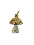 Crystal Mushroom Charm