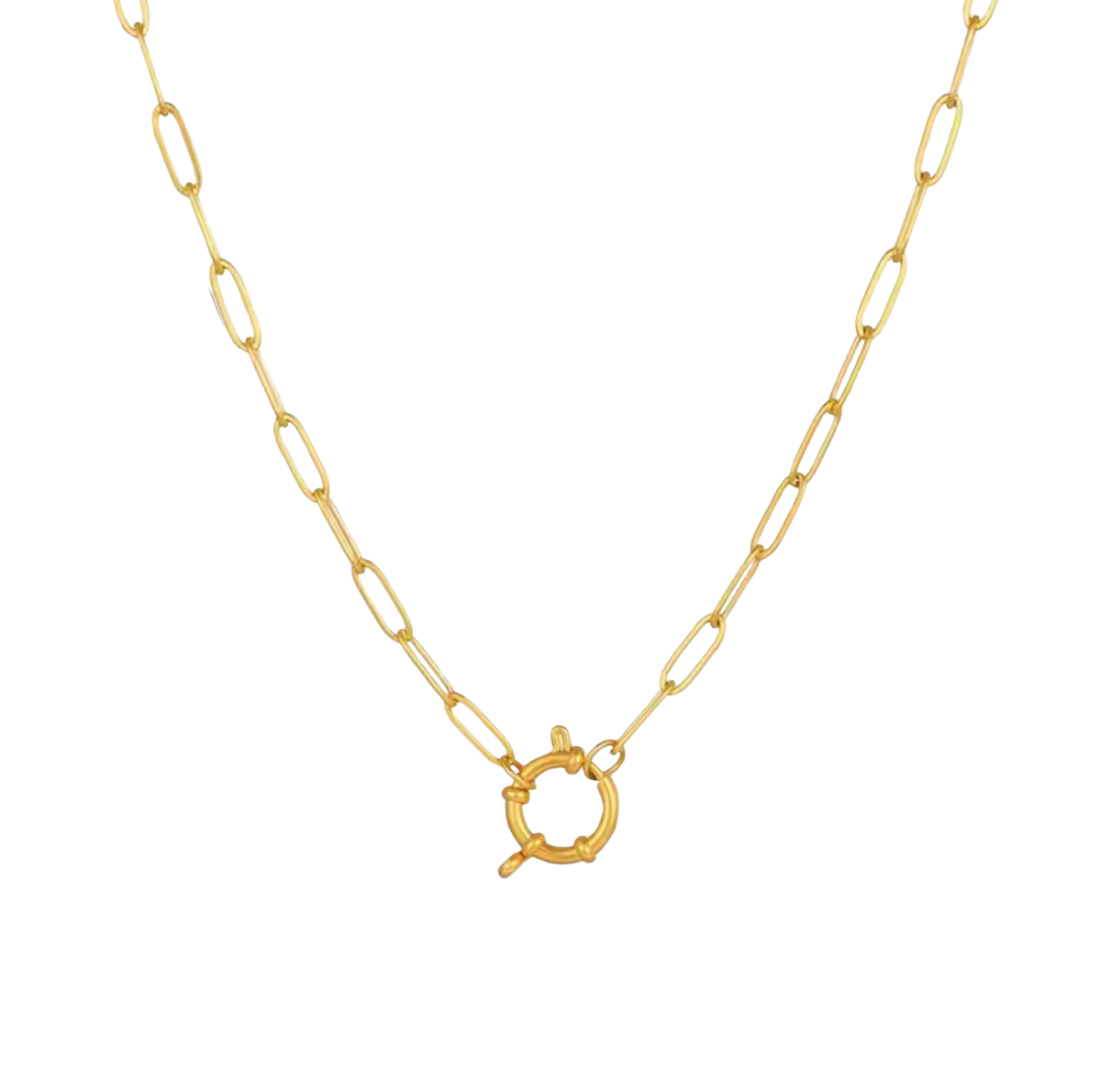 Gold Clip Chain