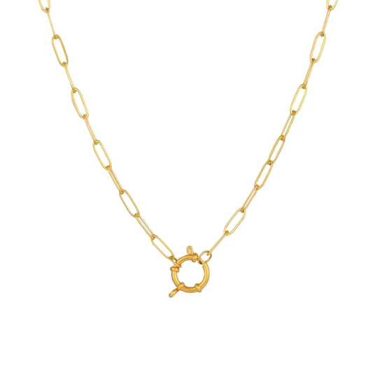 Gold Clip Chain