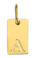 Signature Letter Charms