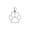 Silver Paw Charm