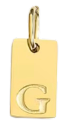 Signature Letter Charms