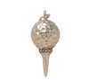 Silver Golf Tee