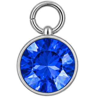 Silver Birth Stone Charms