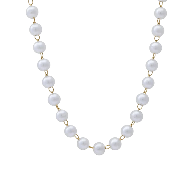 Gold Beaded Pearl