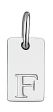 Silver Signature Letter Charms