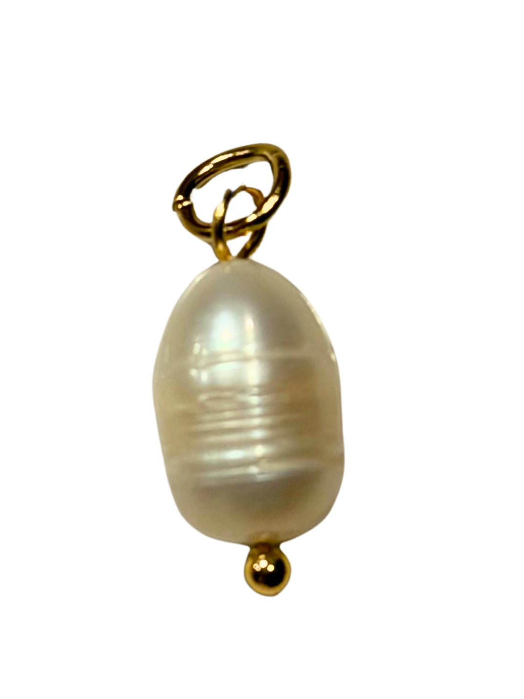 Gold Fresh water pearl