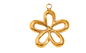 Gold Flower Charm