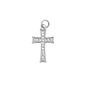 Silver Cross Charm