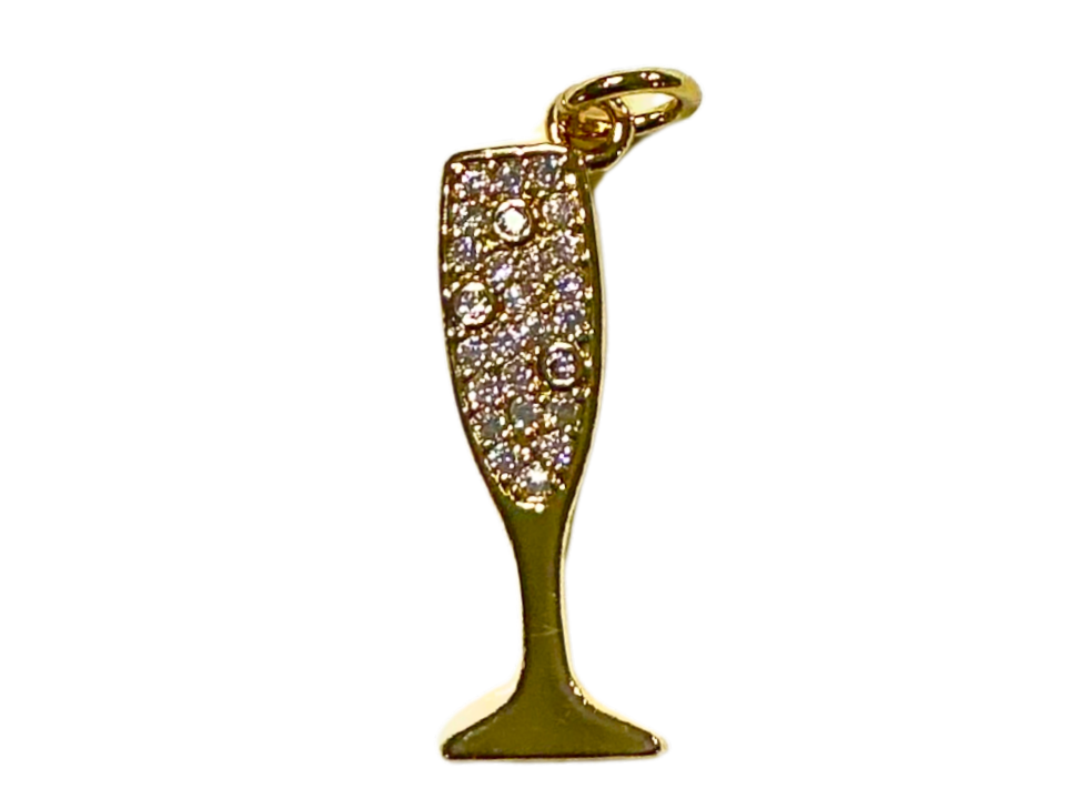 Pop the Bubbly Charm