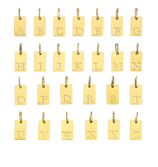 Signature Letter Charms