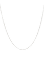 Silver little paperclip Chain