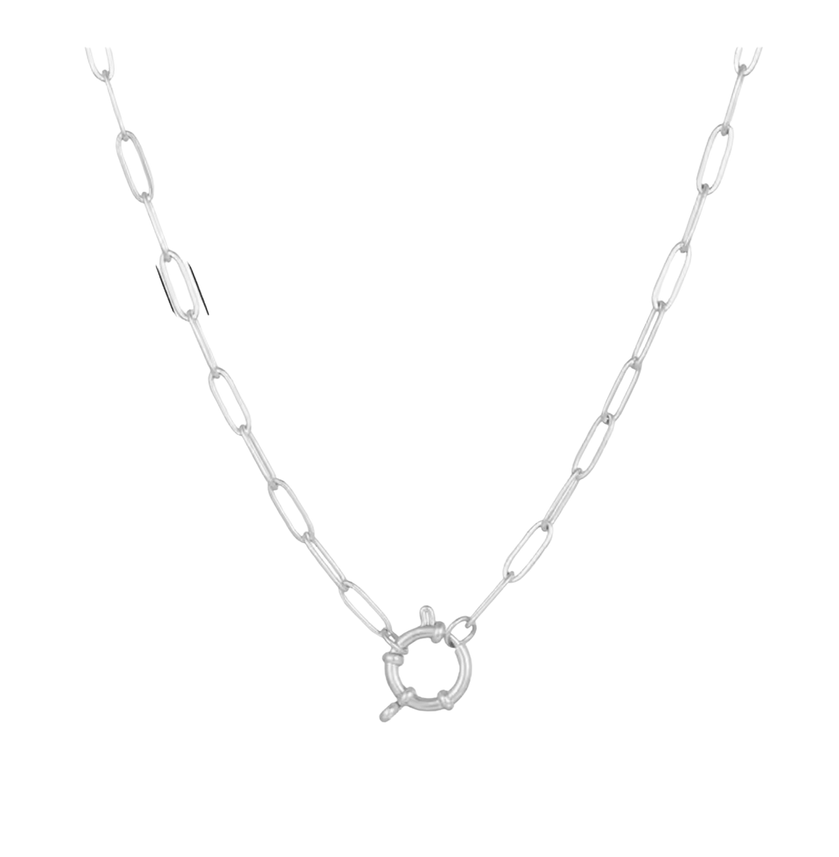 Silver Clip Chain