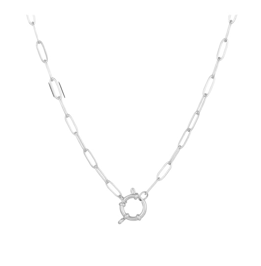 Silver Clip Chain