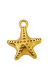 Gold Starfish Charm