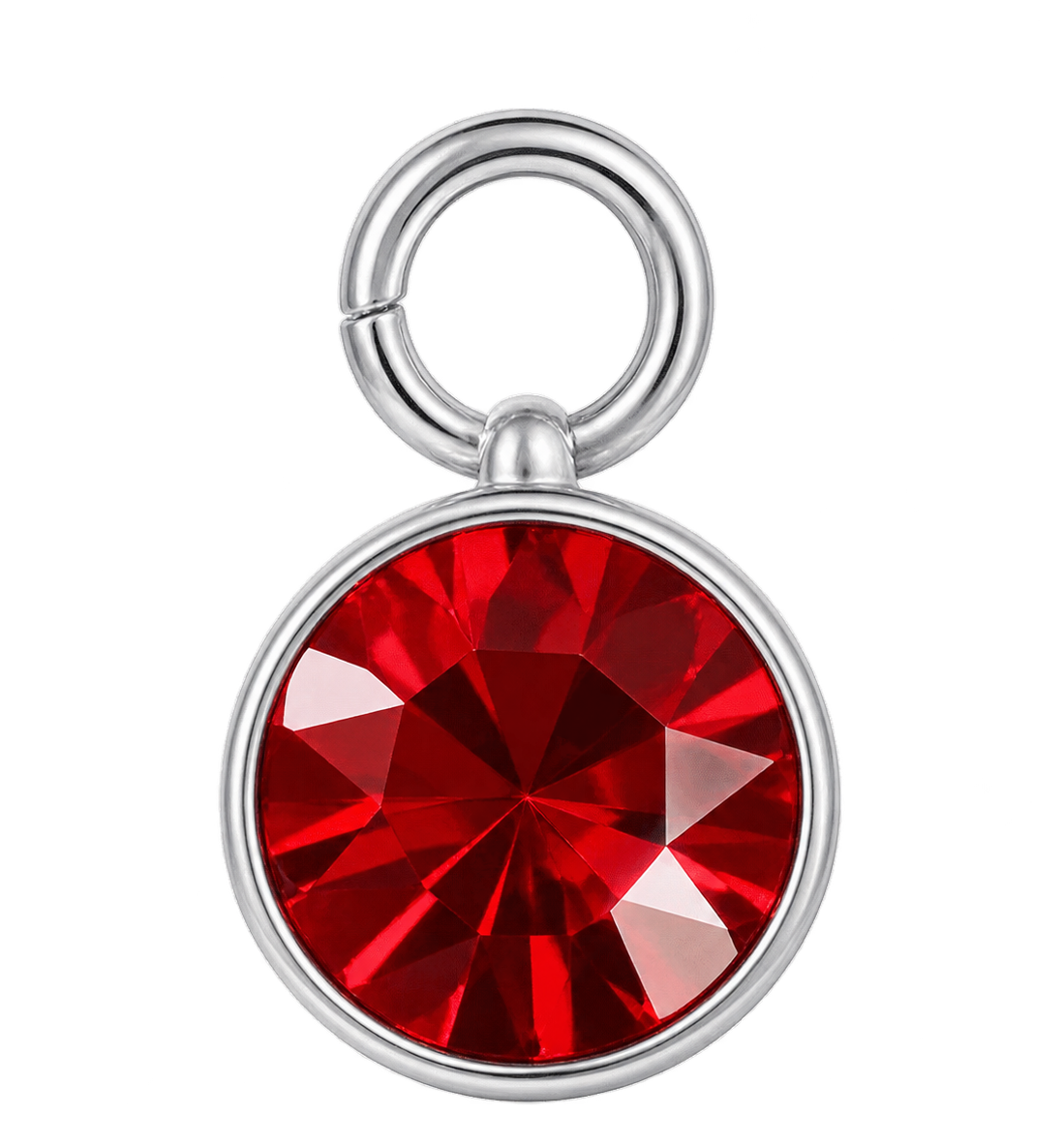 Silver Birth Stone Charms