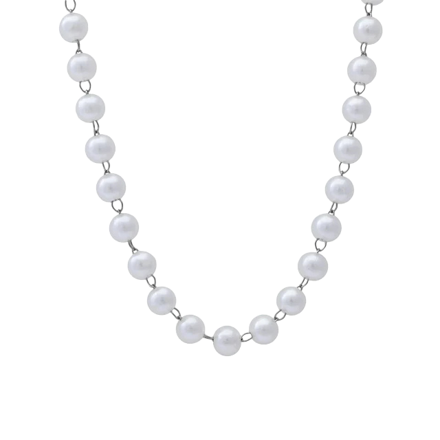 Silver beaded Pearl