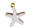 Little White Starfish Charm