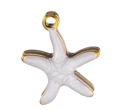 Little White Starfish Charm