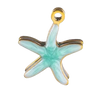 Little Aqua Starfish charm